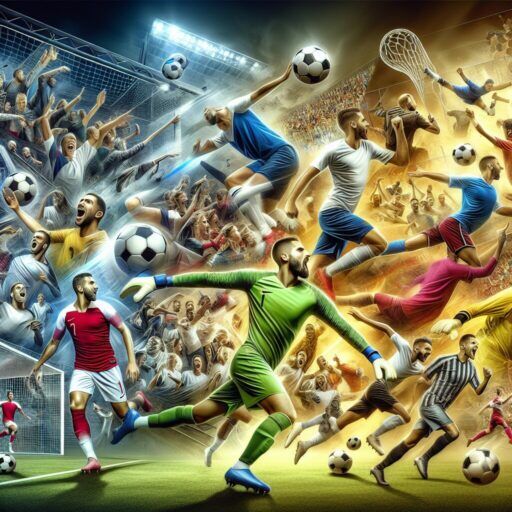 Soccer Collage Art